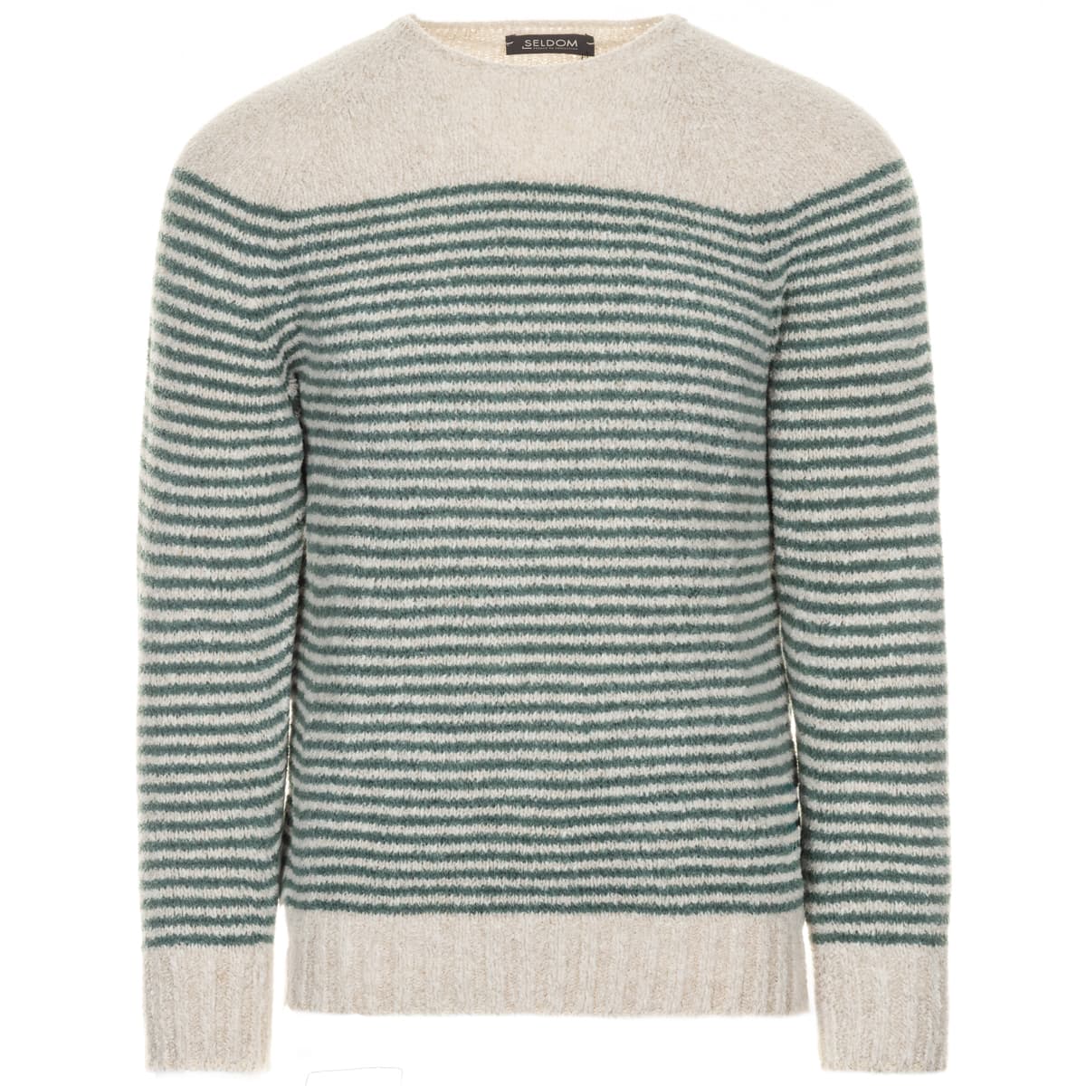 Crewneck Jumper Effect Yarn Crewneck Jumper Effect Yarn