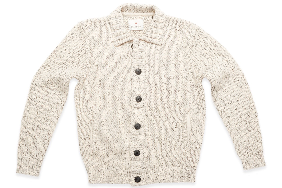 Sakura Knit Cardigan Stone Sakura Knit Cardigan Stone