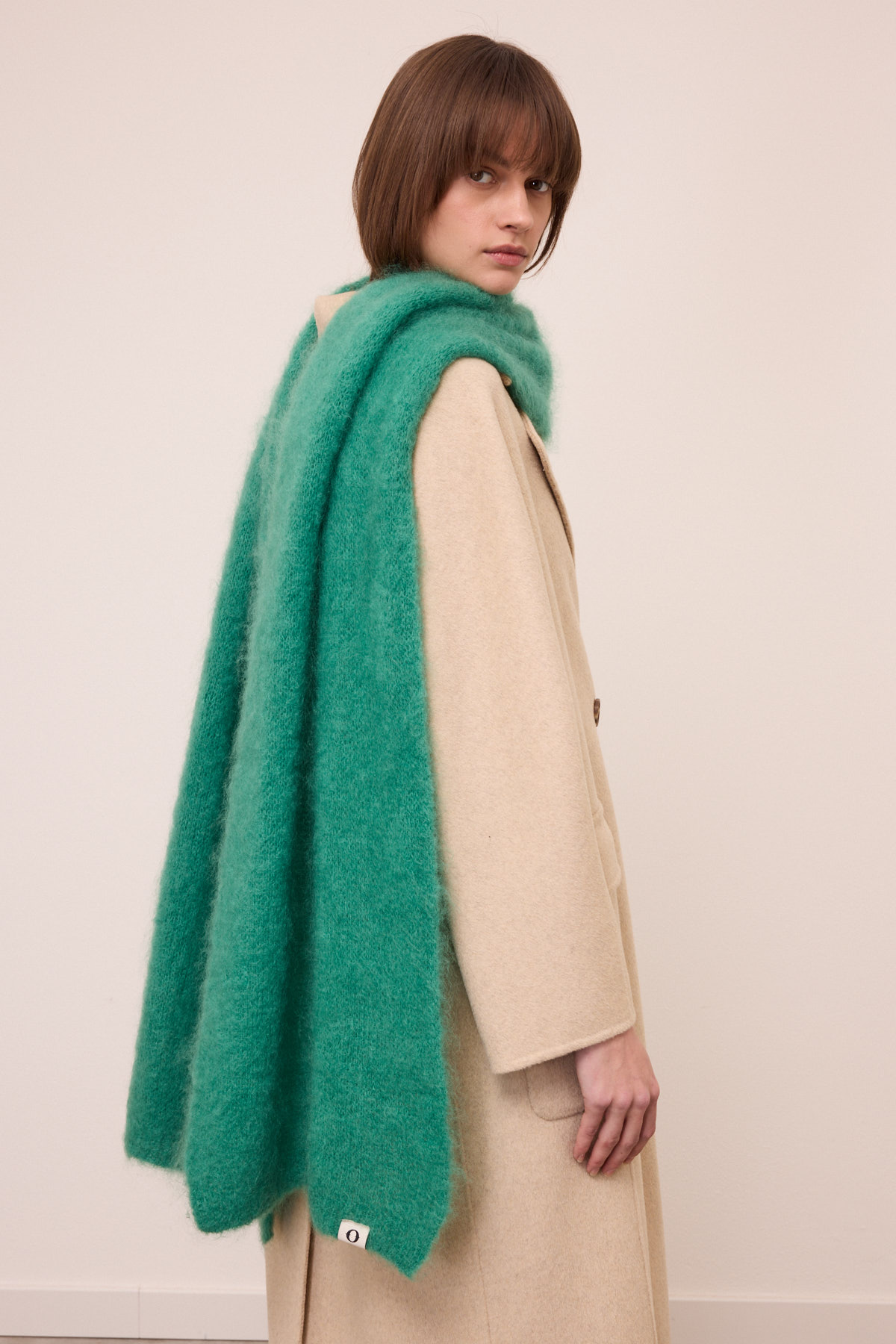 Brushed Mohair Scarf