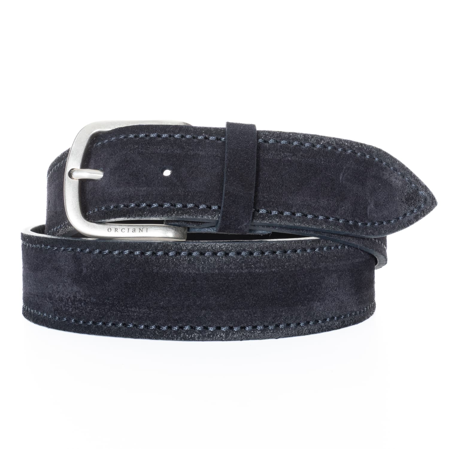 Suede Leather Belt Cloudy
