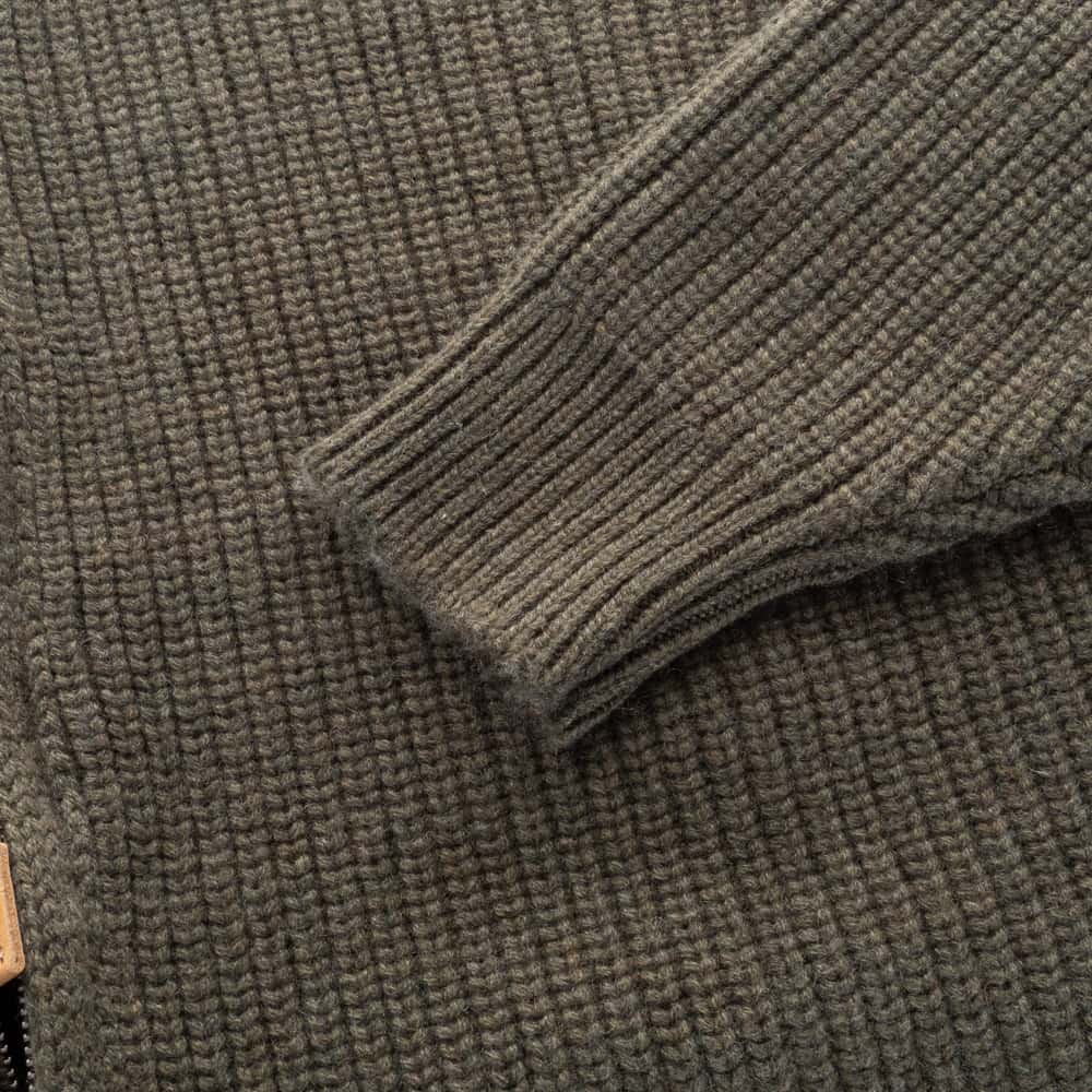 Cashmere Zip Sweater