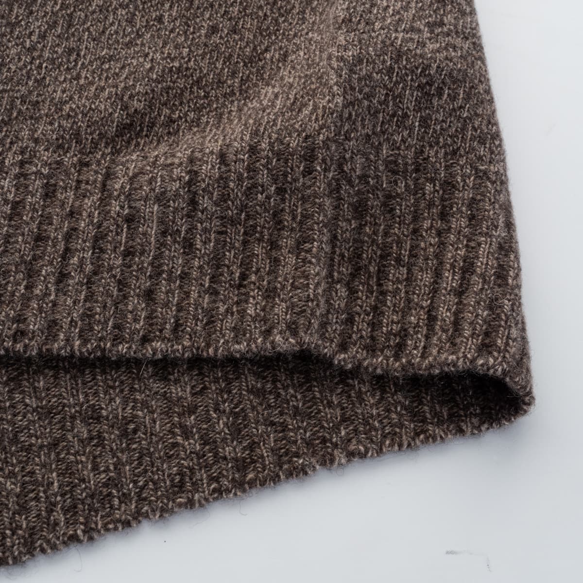 Wool-Cashmere half-zip Sweater