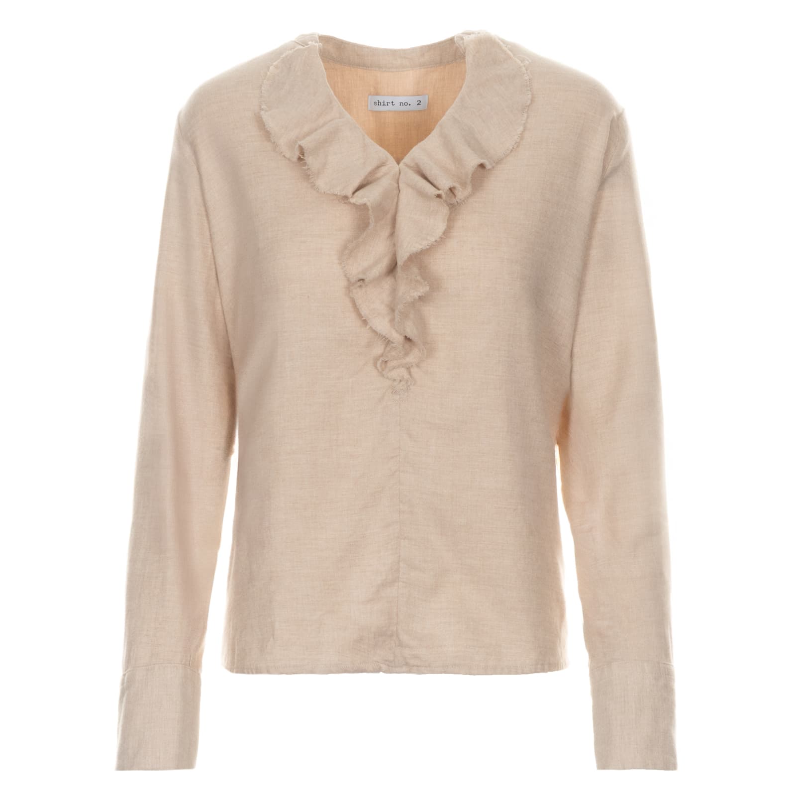 Blouse with Frill Detail