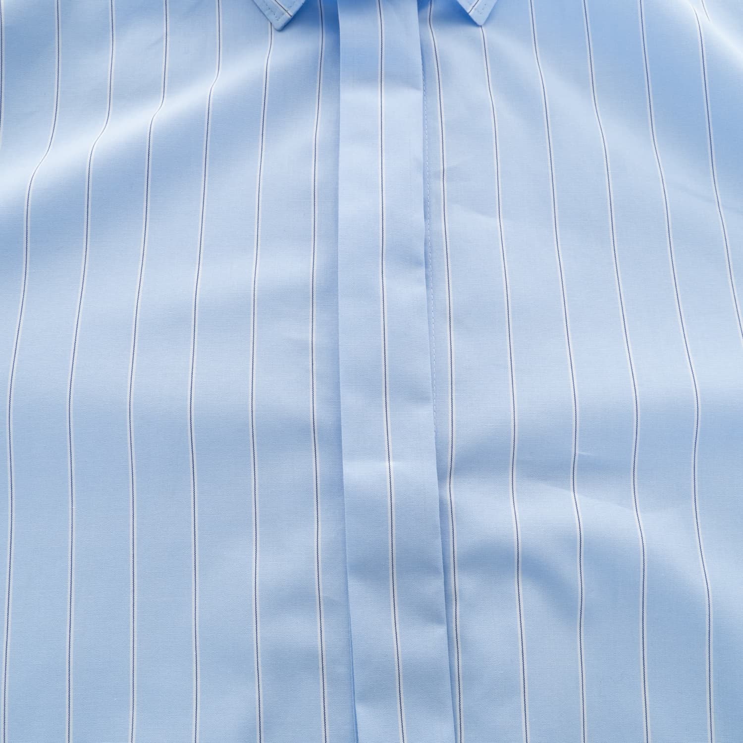 Long Cotton Stripe Blouse