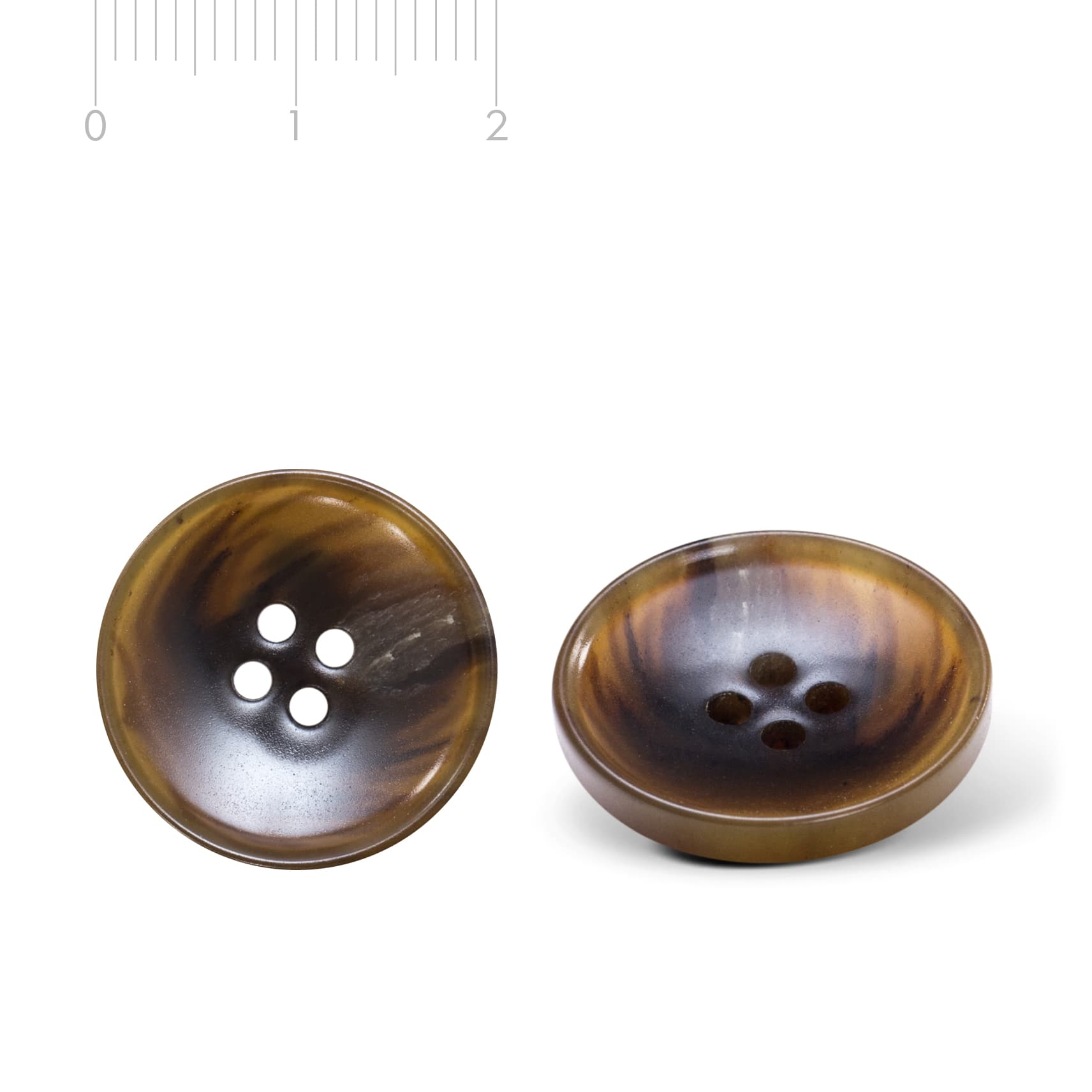 Hornmix Button Copper H30