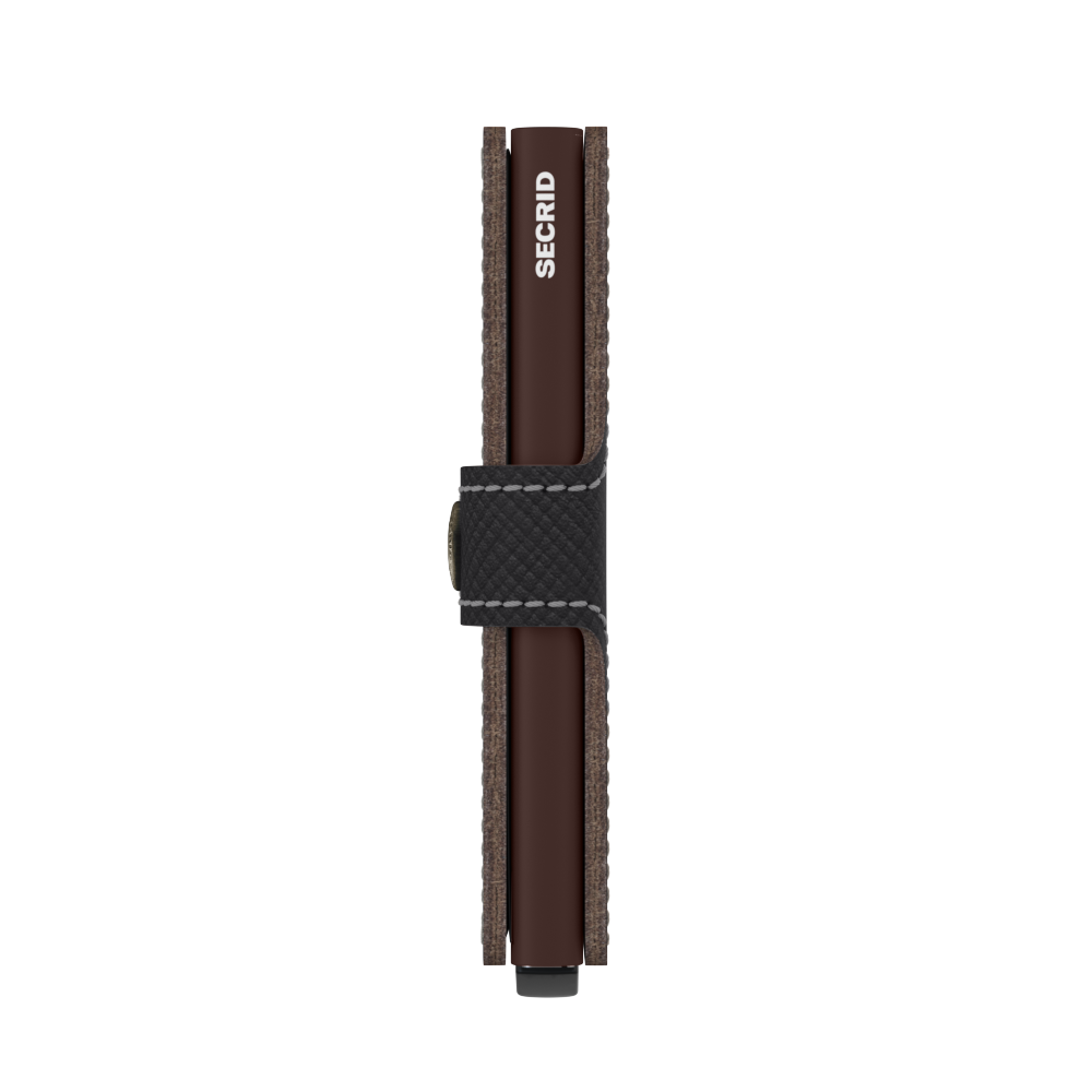 secrid_miniwallet_saffiano_brown_side