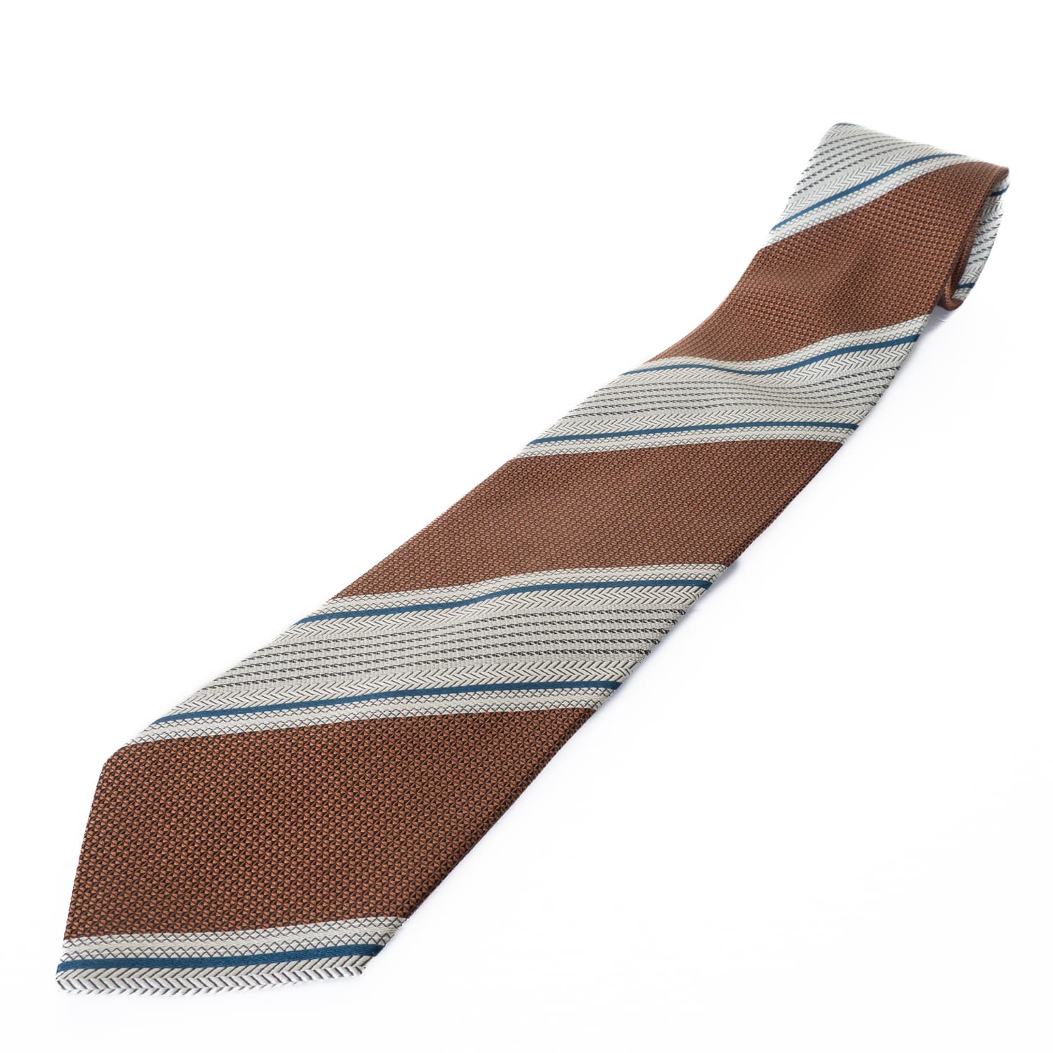 Silk Tie Elysium in Caramel