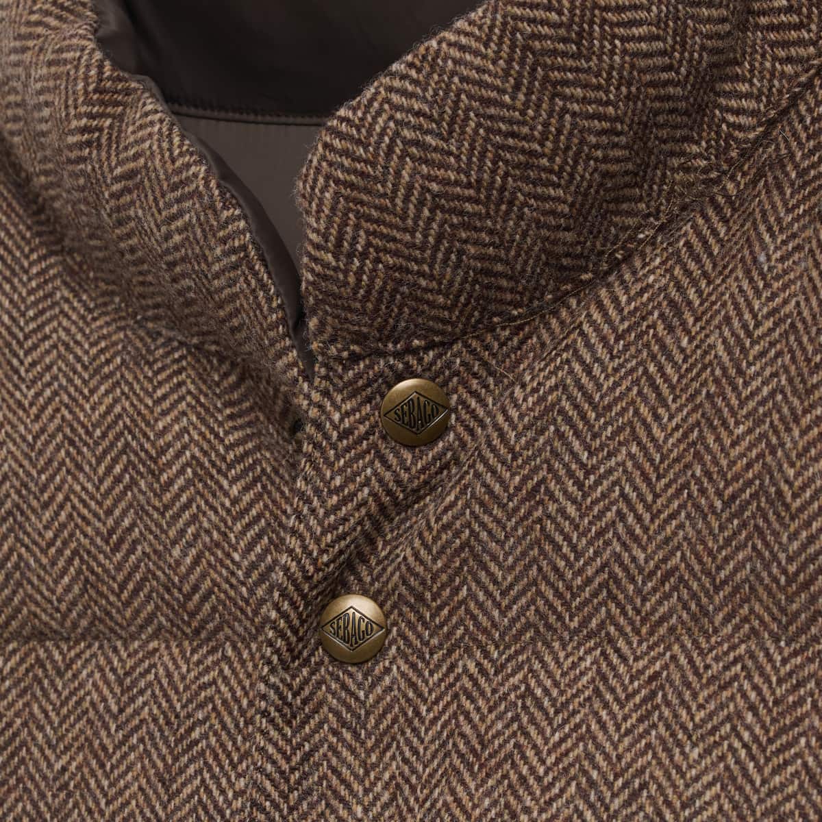 Reversible Vest Webb Heringbone