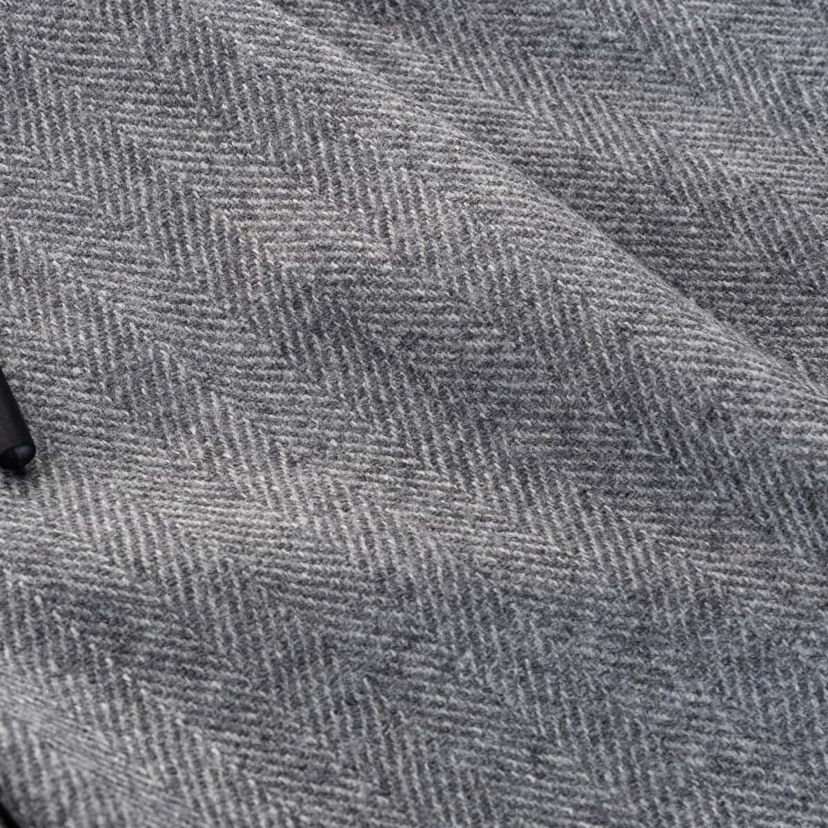 Eldara Herringbone Wool Trousers