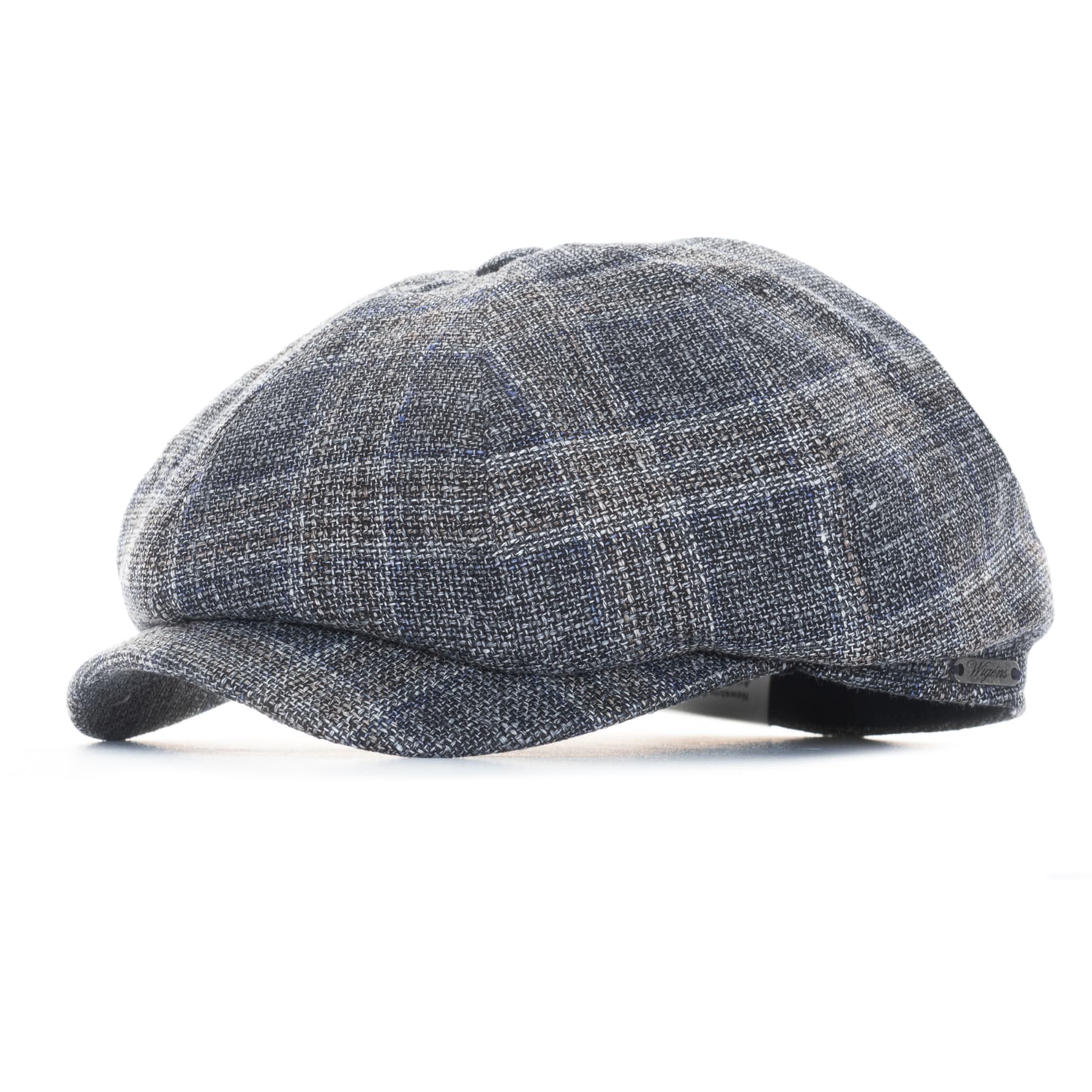 Newsboy Classic Cap Linen Wool Mix Navy