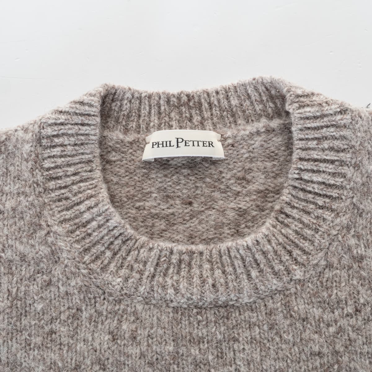 Crew neck Sweater Tweed