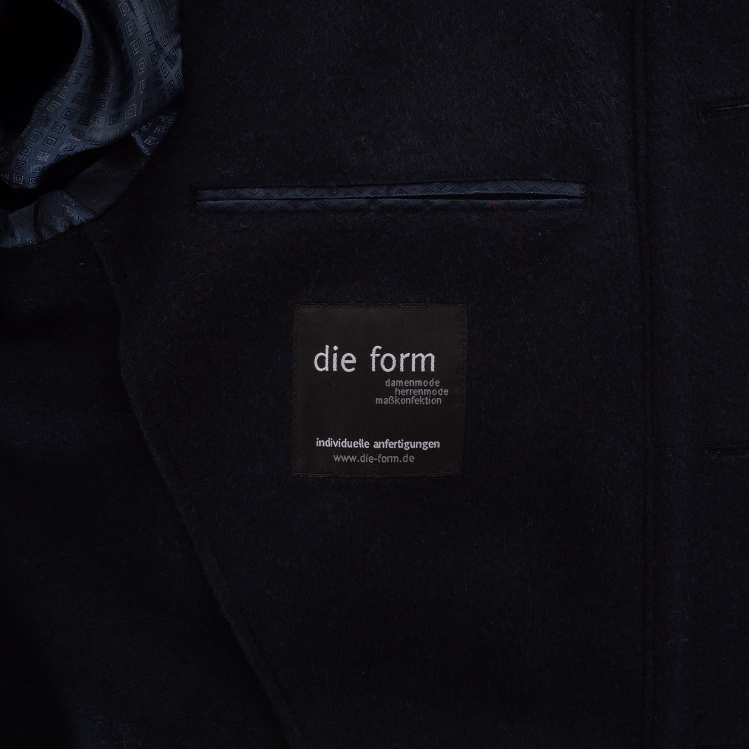Overshirt Wool Dark Blue