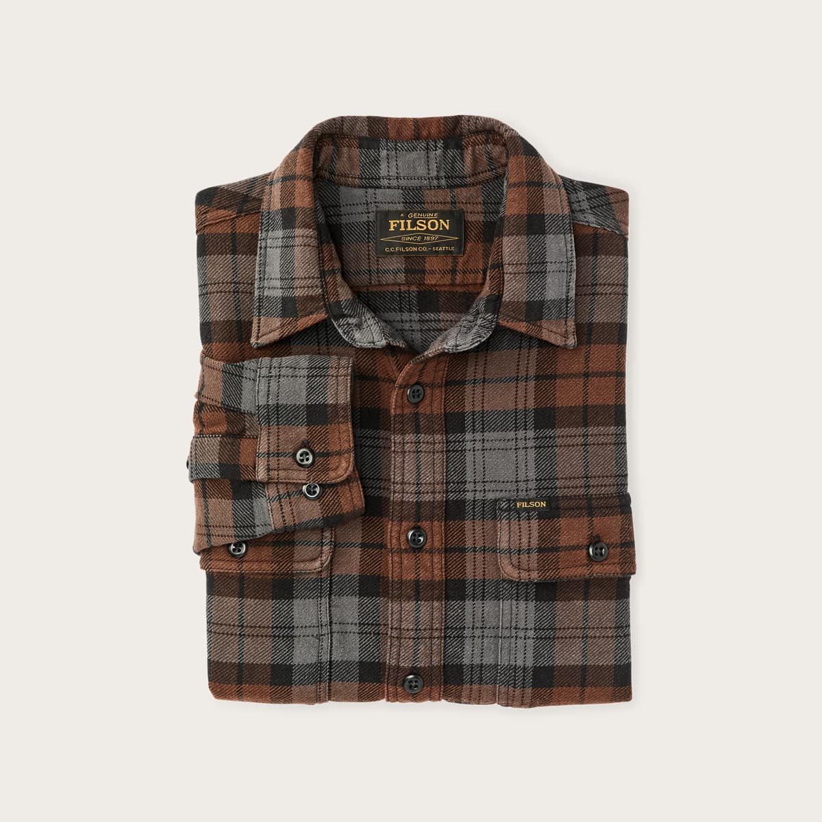 Vintage Flannel Work Shirt