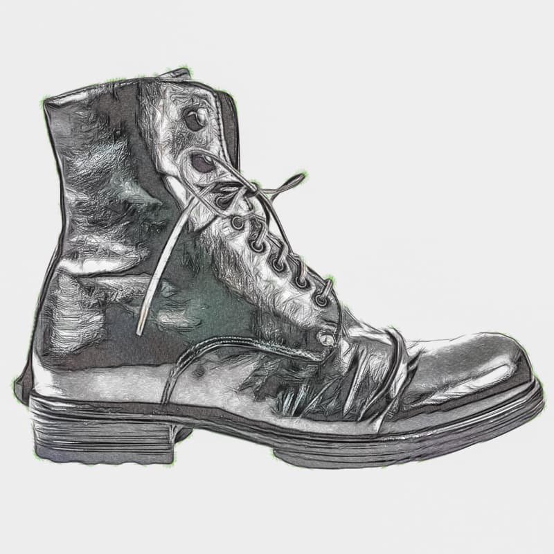 DAMEN: 51002 Boot mit Falte