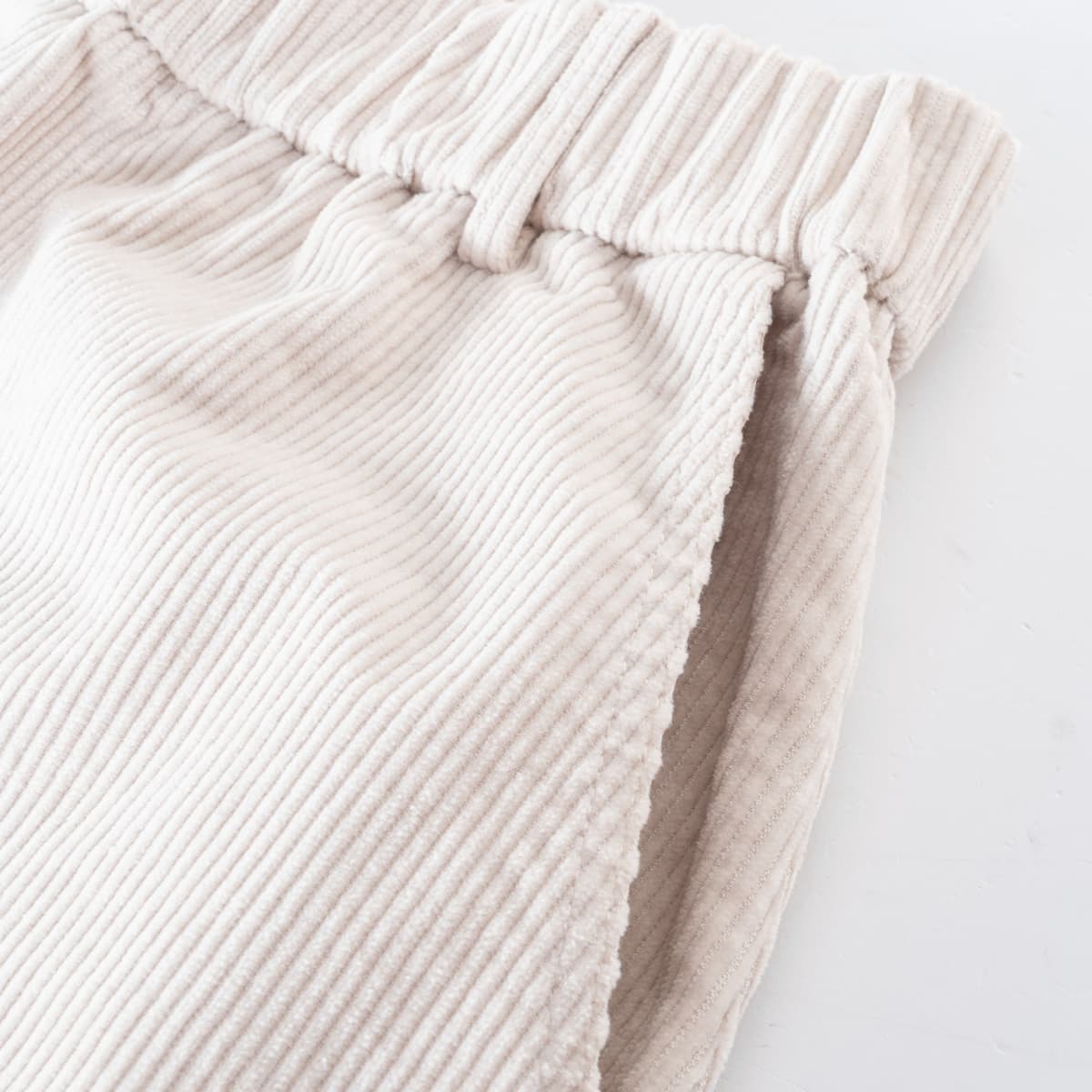 Wide Leg Corduroy Trousers