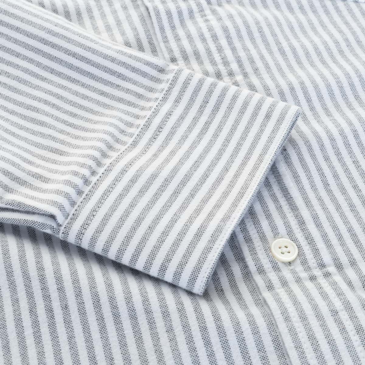 Striped Brushed Oxford Shirt