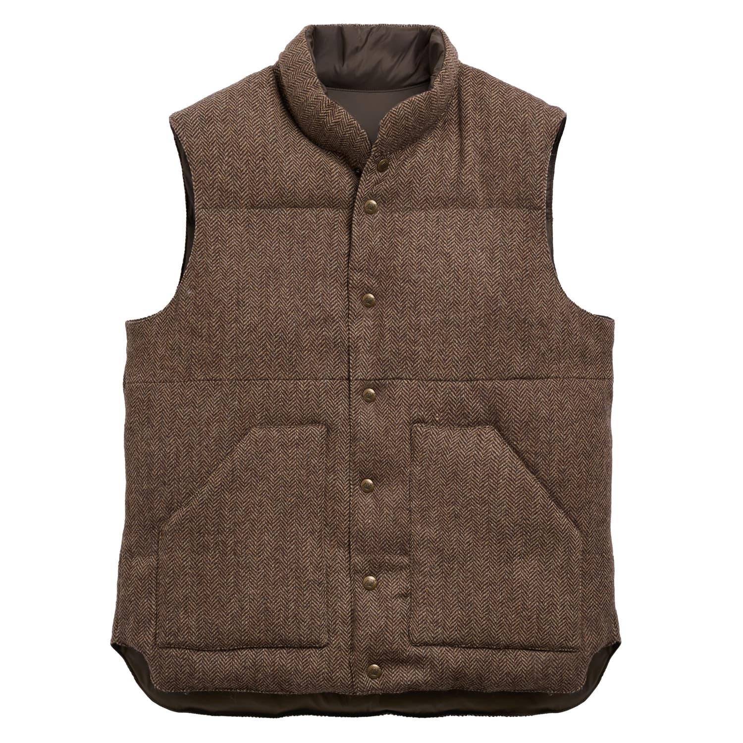 Reversible Vest Webb Heringbone