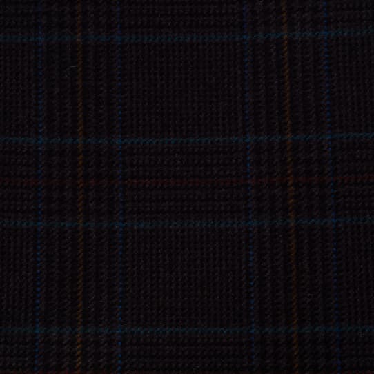Colourful check on super 130 woollen flannel