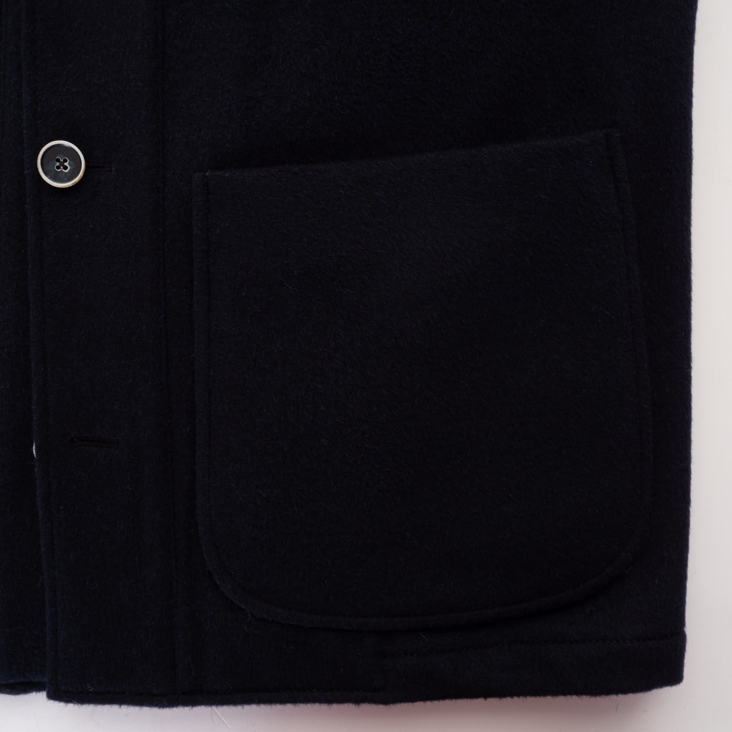 Overshirt Wool Dark Blue