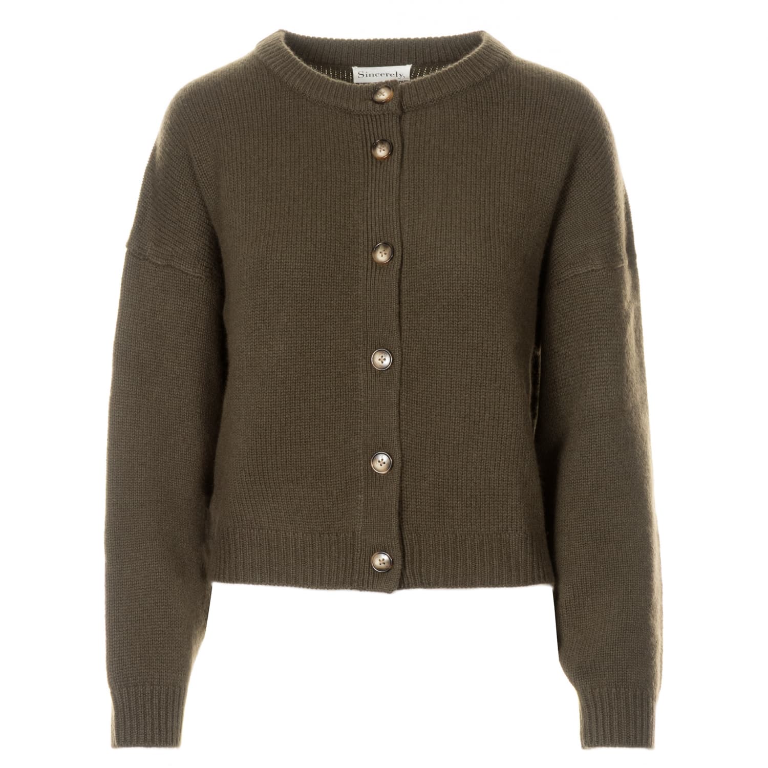 Wool Cashmere Cardigan