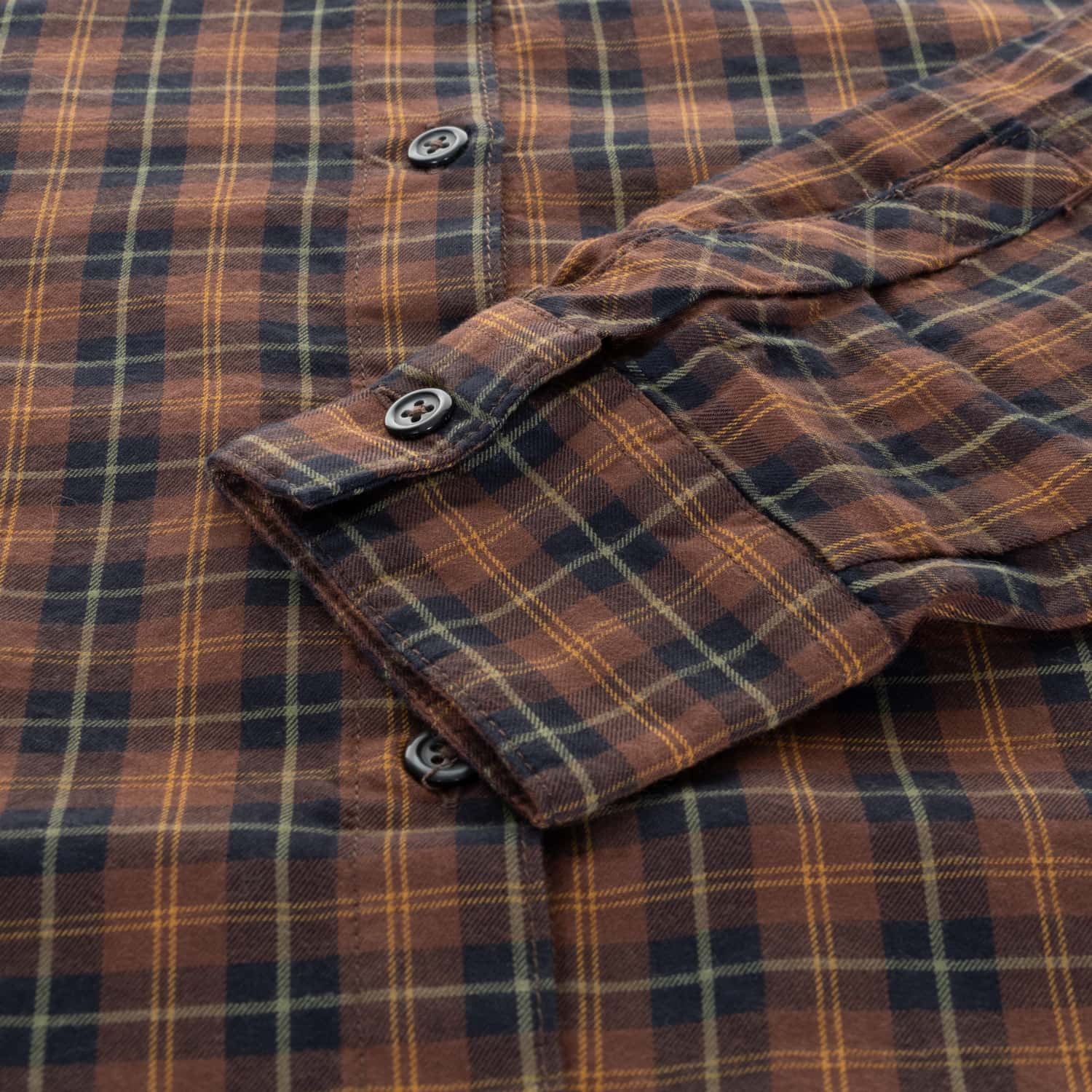 Cotton Blouse Grizzly with Stand Collar