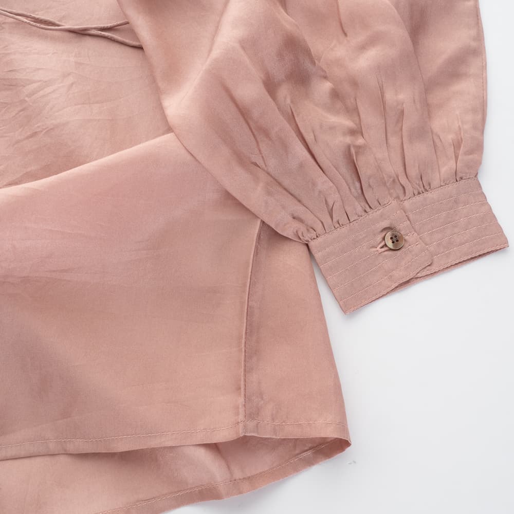 Silk Blouse Fioren Dusty Rose