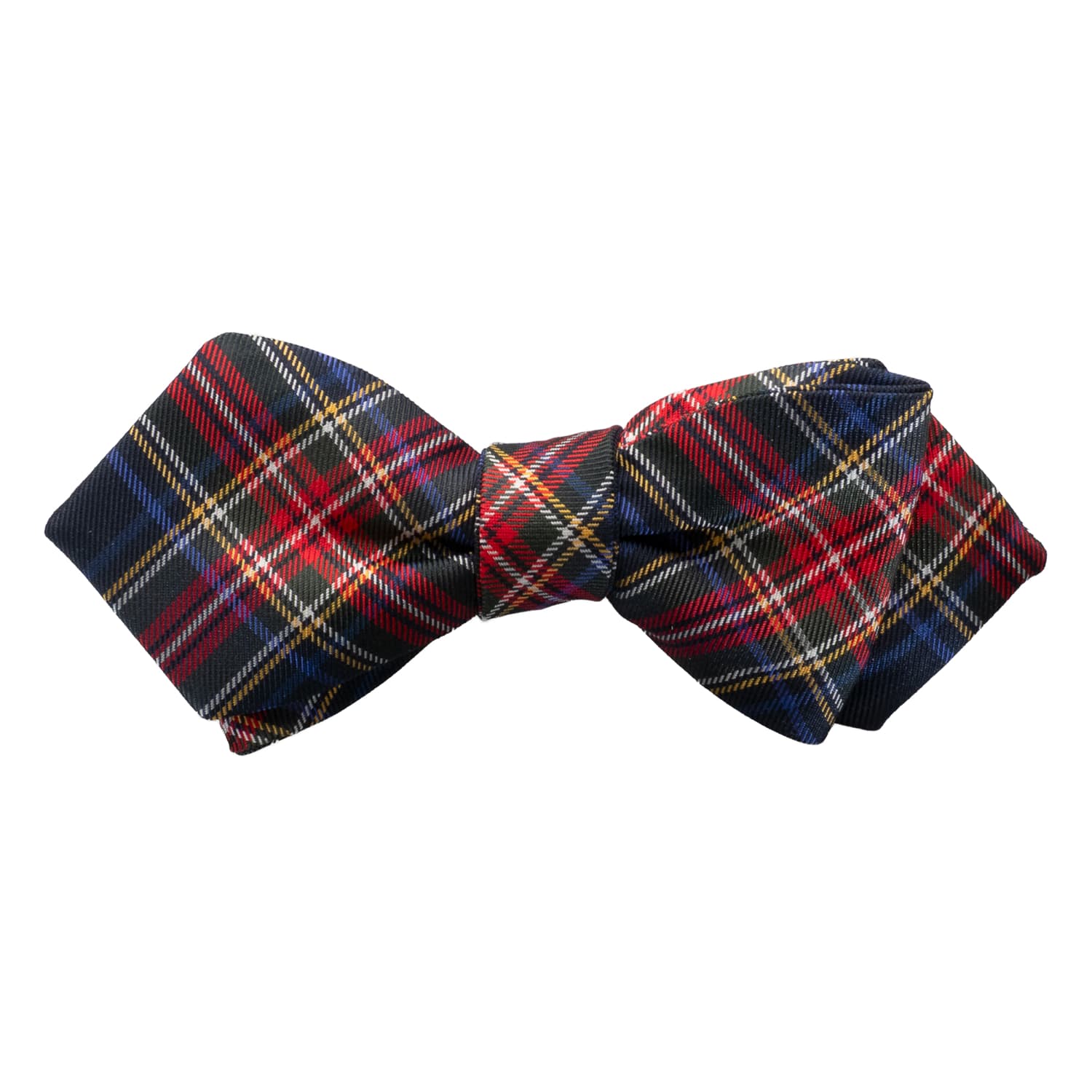 Bow Tie Silk Checkered