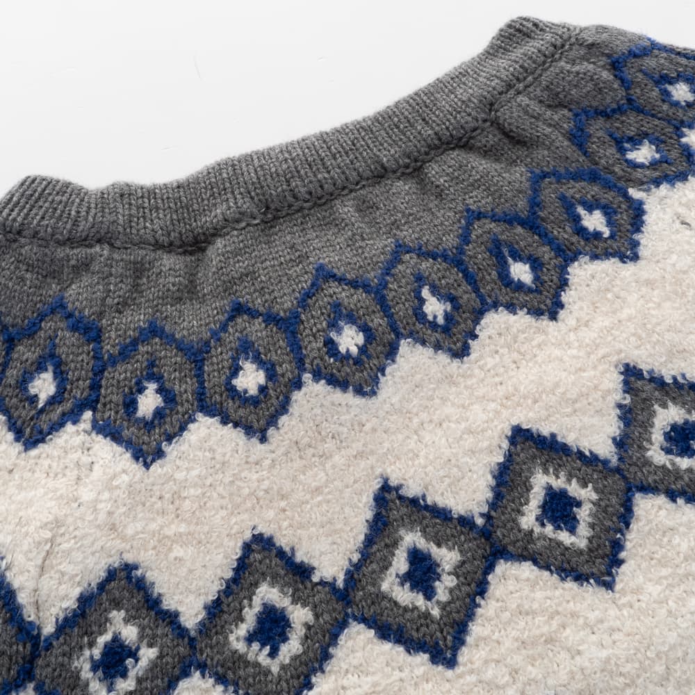 Cashmere Blend Nordic Sweater