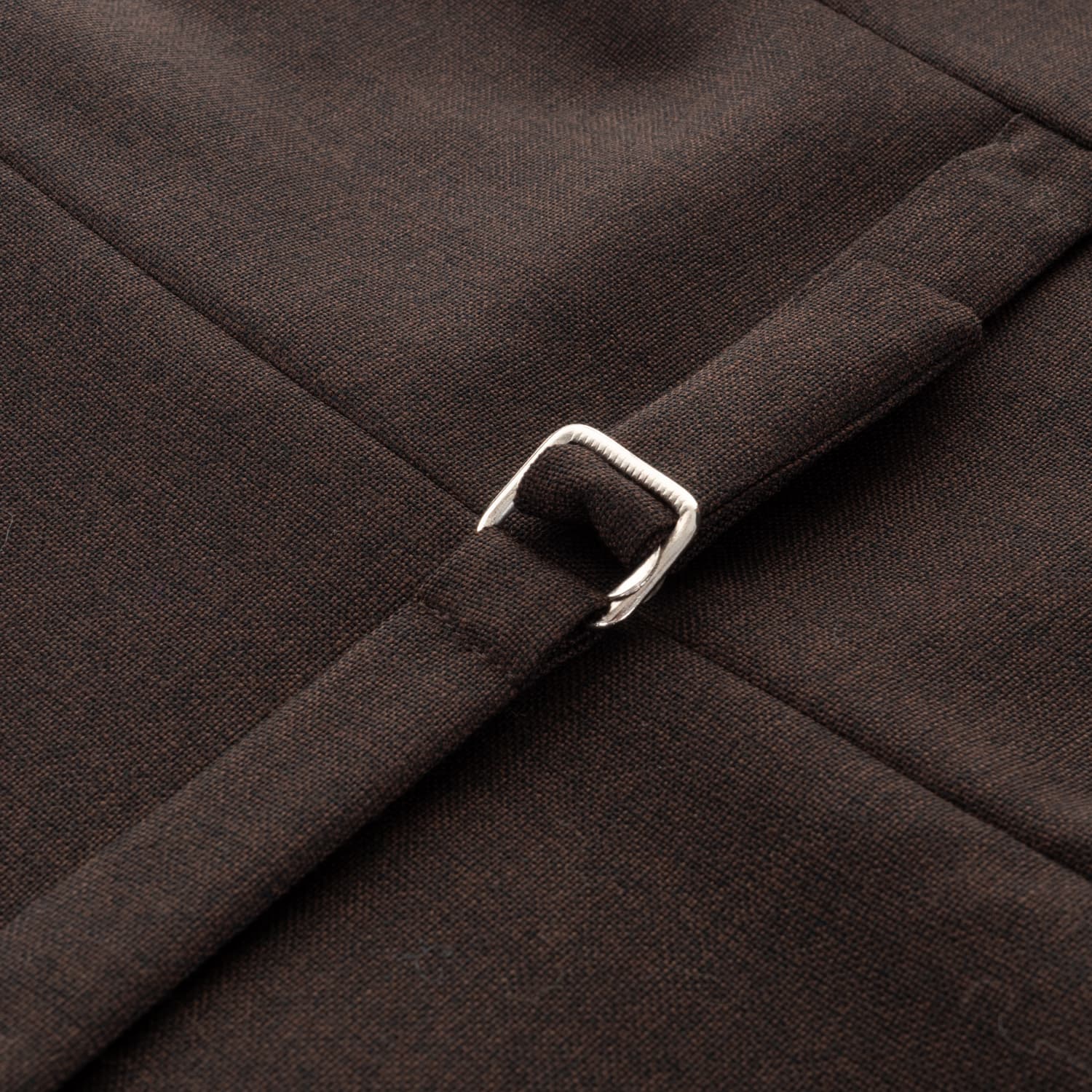 Virgin Wool Suit Brown
