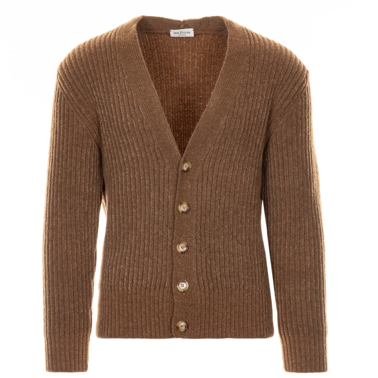 Fluffy Merino Wool Cardigan