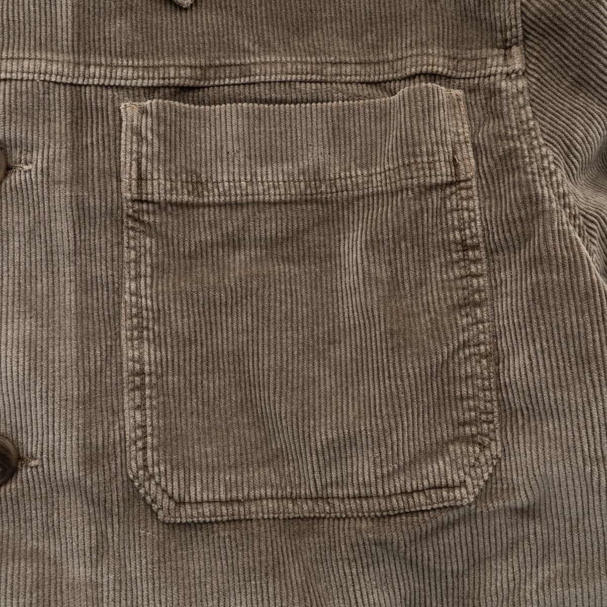 Corduroy Work Overshirt 721 Fossil