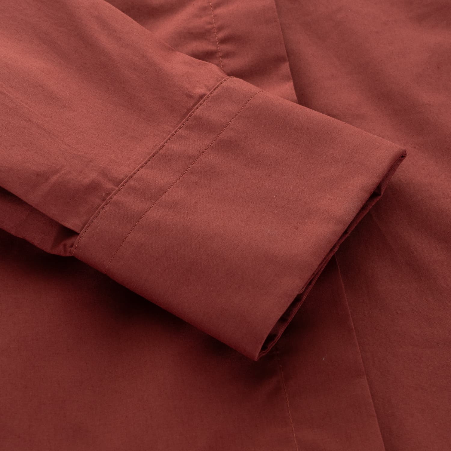 Cotton Shirt Blouse Rust Modern Fit