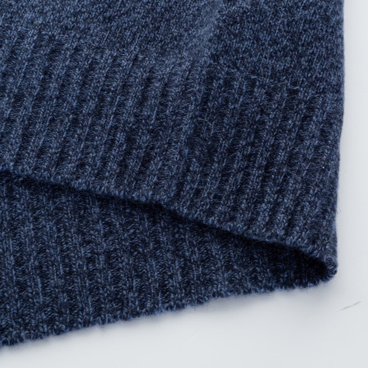 Wool-Cashmere half-zip Sweater