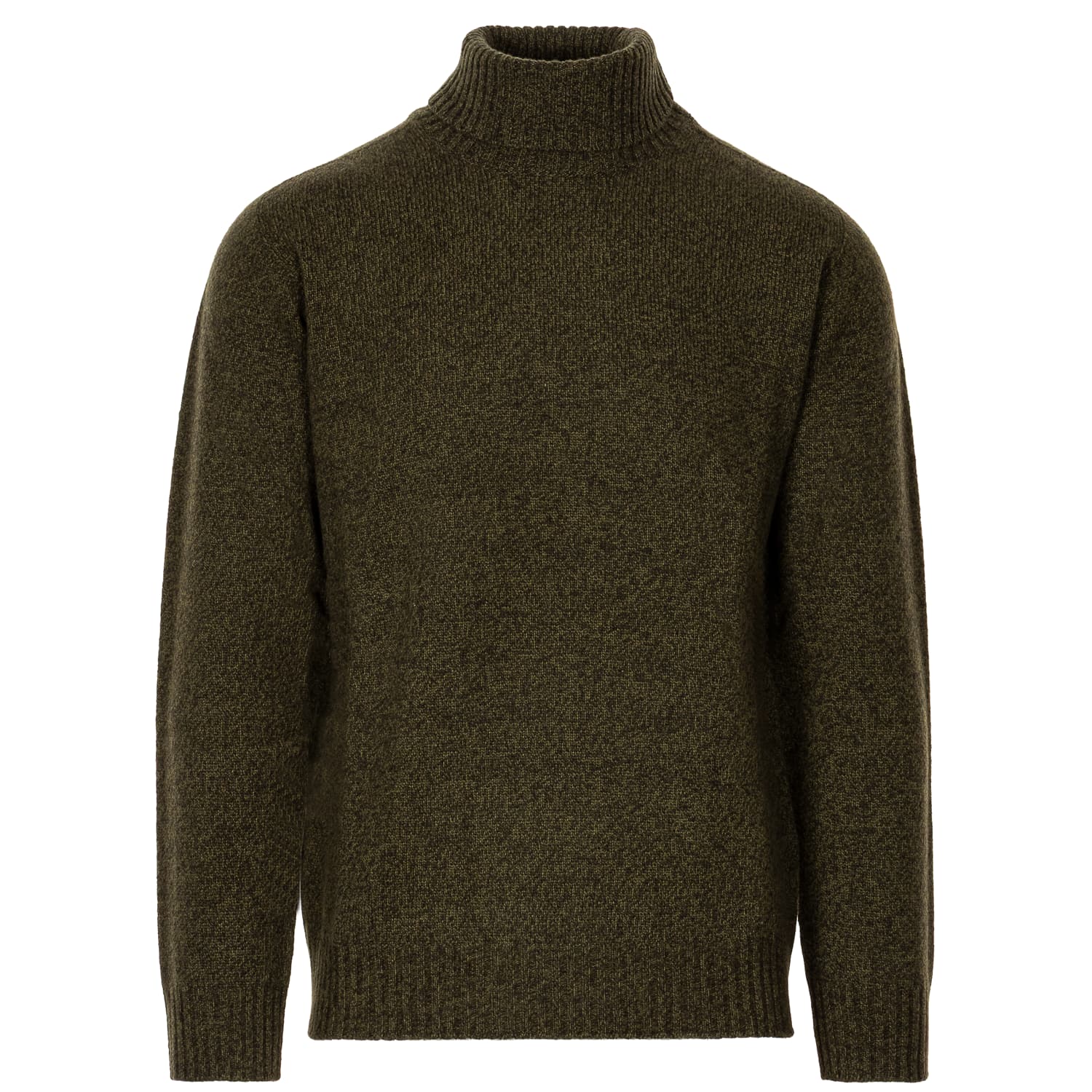 Wool Blend Turtleneck Sweater