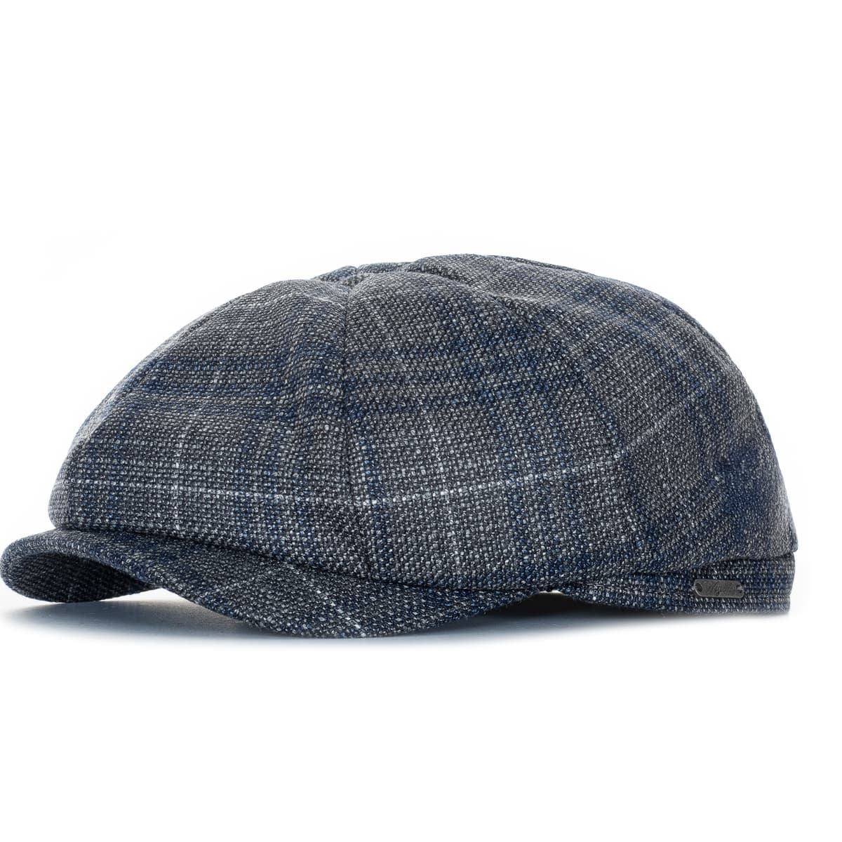 Newsboy Classic Cap Wool-Silk Grey