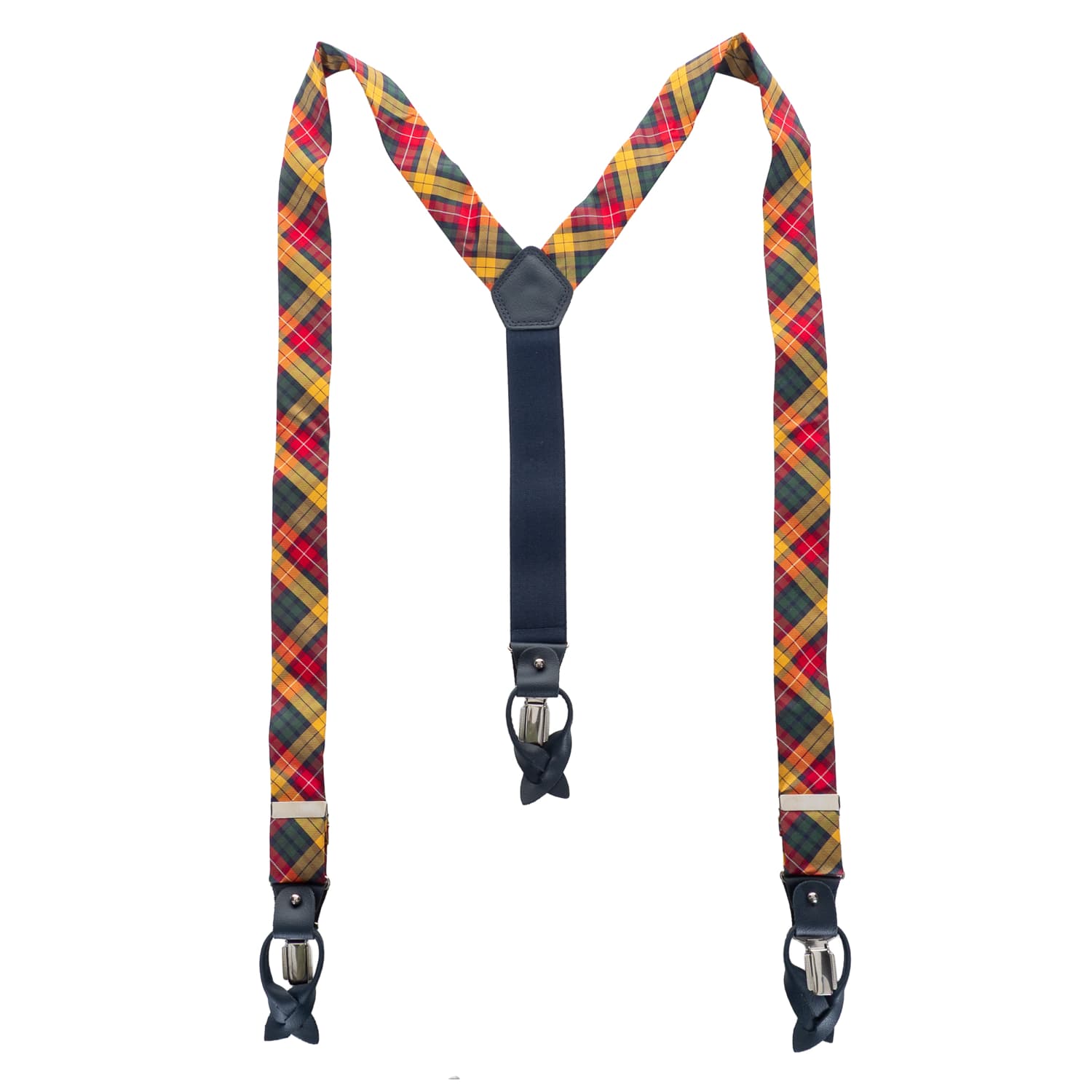 Suspenders Silk Colourful