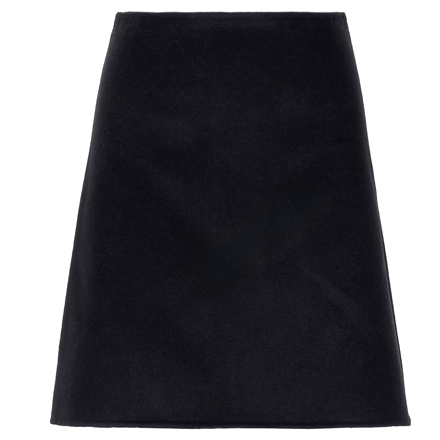 Wool Mini Skirt Golda in Navy