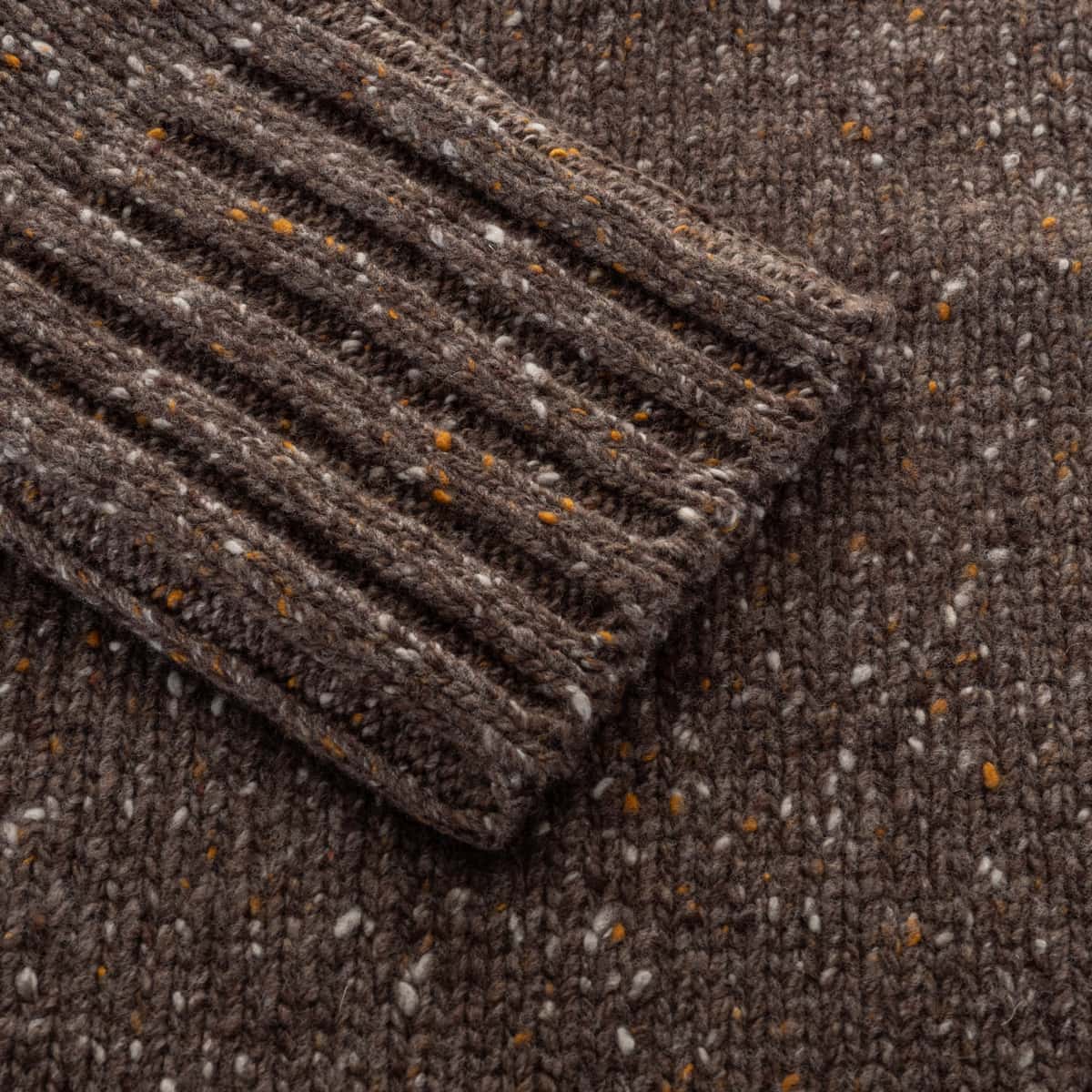 Tweed Crew Neck Sweater