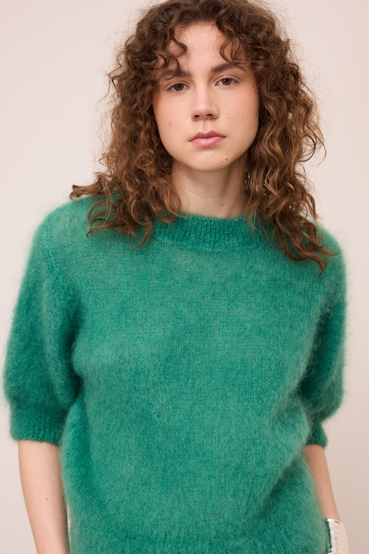 Brushed Mohair Sweater