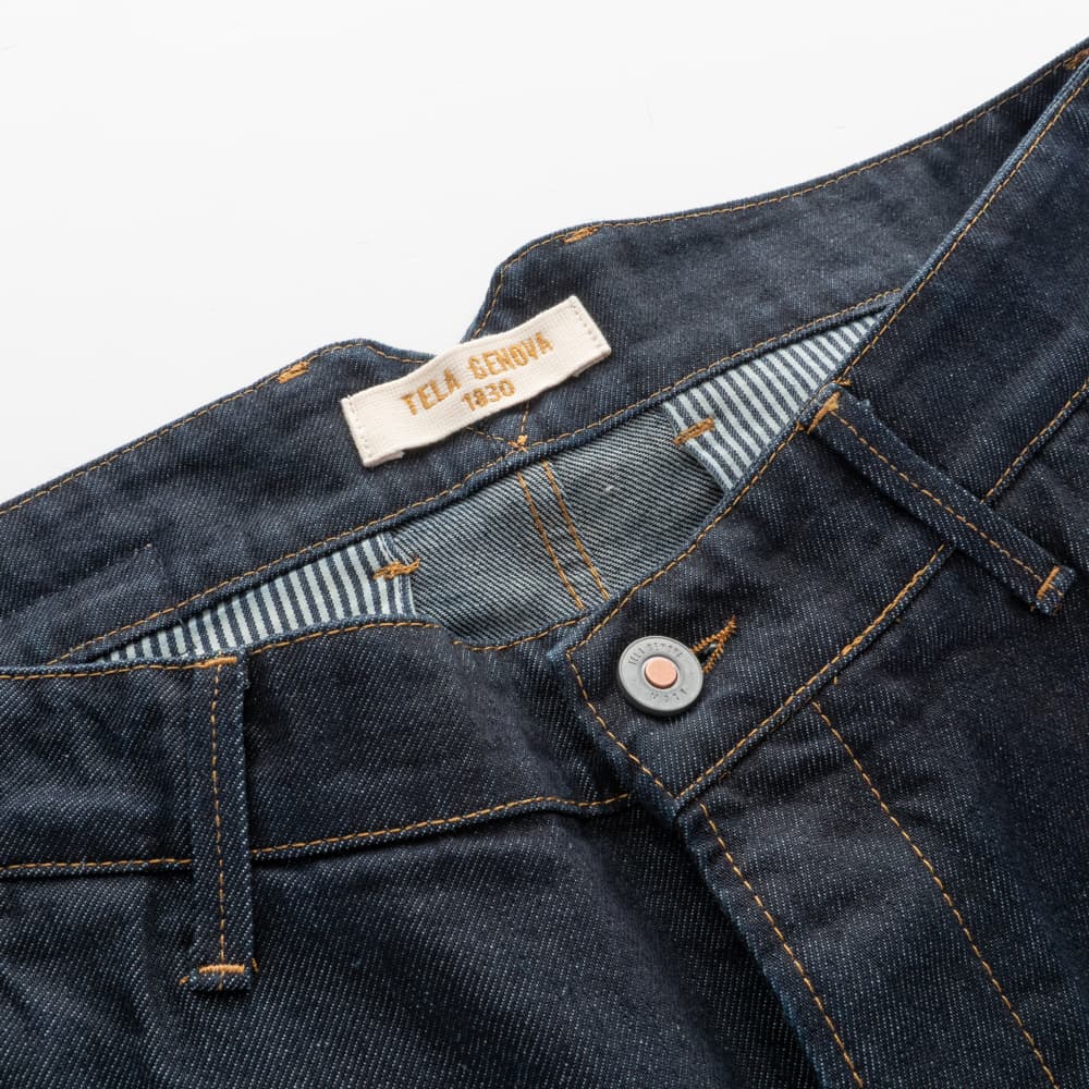 Romolo Selvage Denim Chino