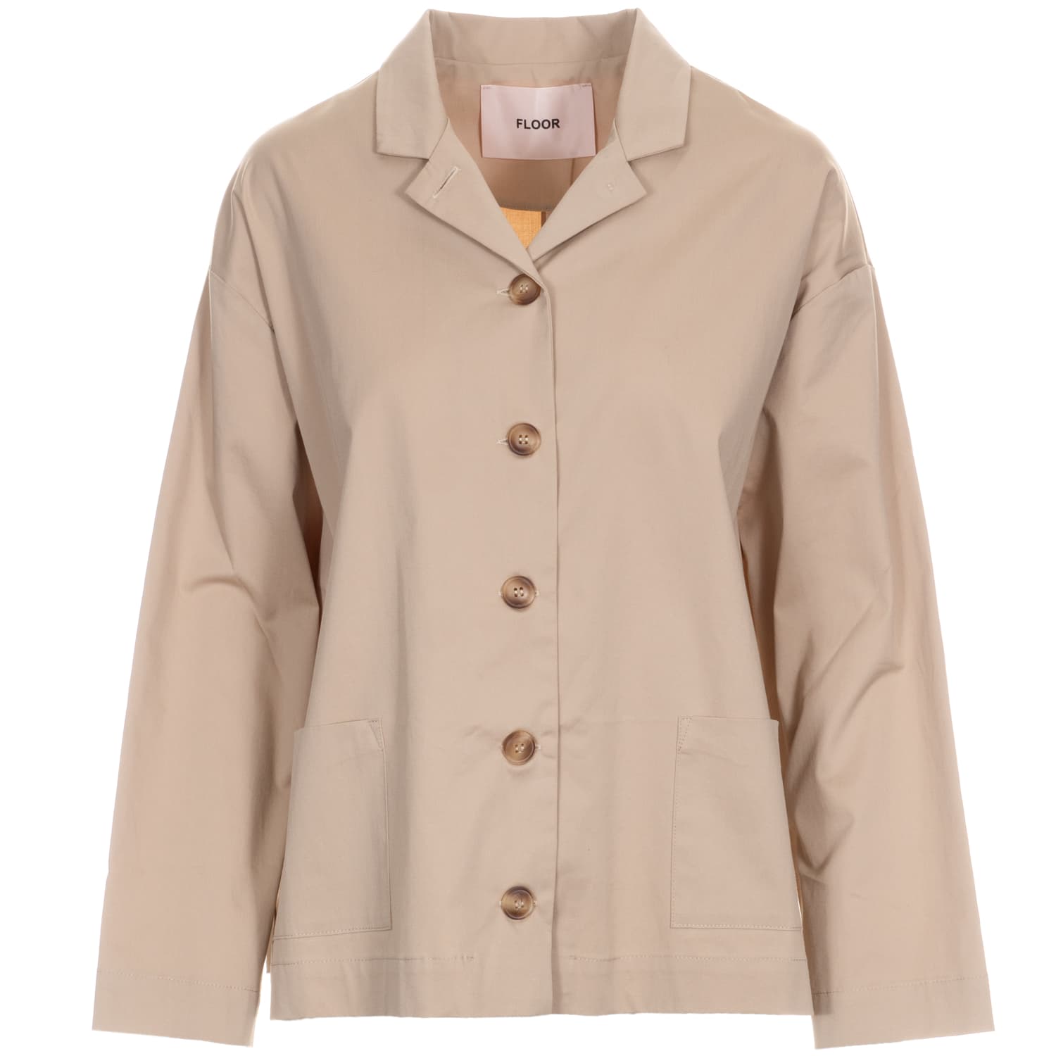 Blazer Beige Relaxed Fit Blazer Beige Relaxed Fit
