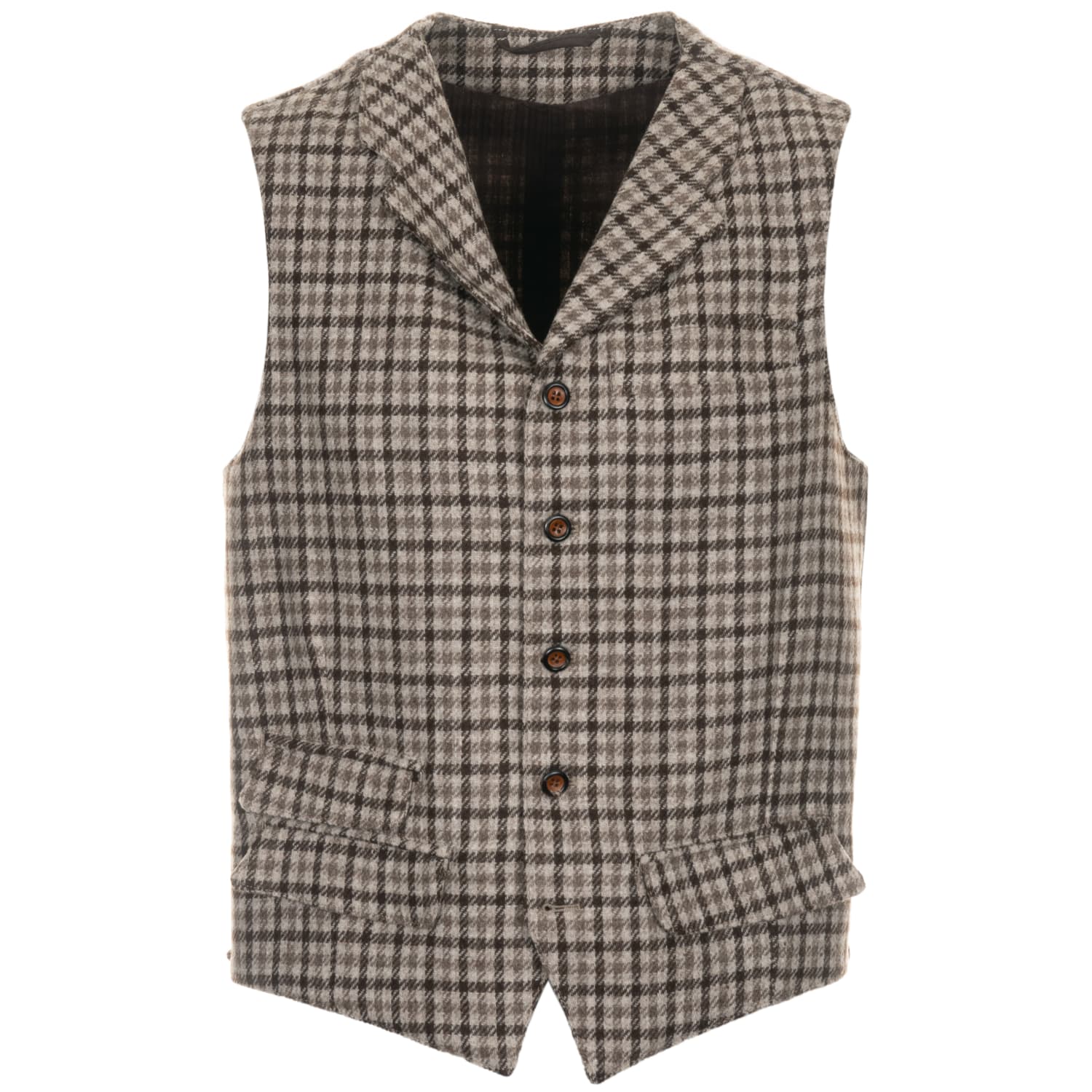 Checked Gini Waistcoat Checked Gini Waistcoat