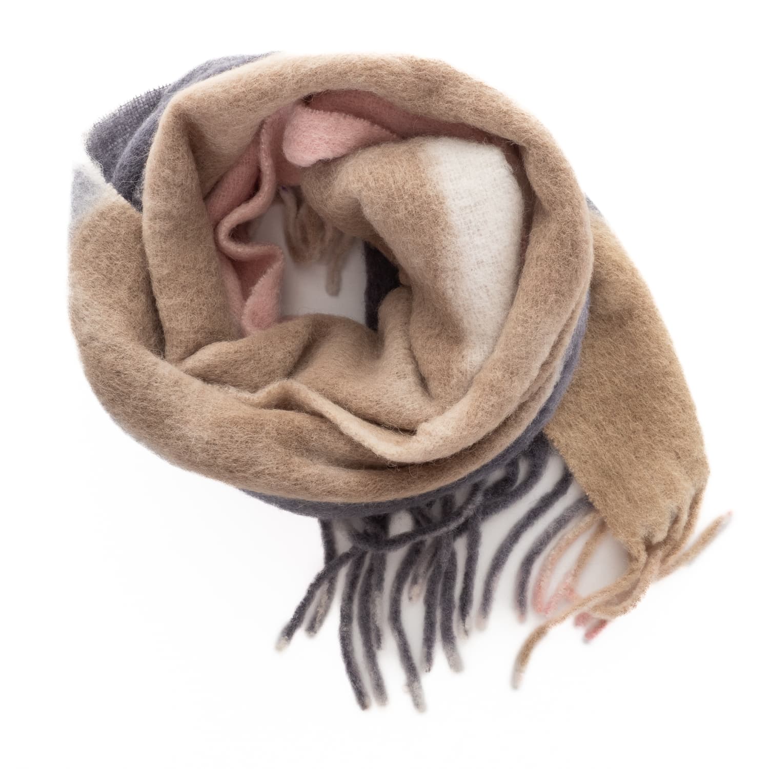Fluffy Alpaca Wool Scarf