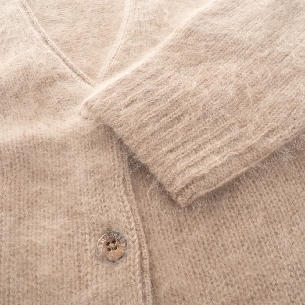 Cashmere Cardigan Beige