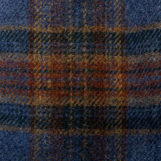 Colourful Shetland tweed check