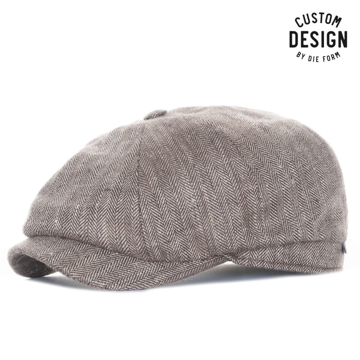 Newsboy Classic Cap Violet Herringbone Wigens-102-195-newsboy-classic-cap-Magee-F-MC005194-803-1-von-4