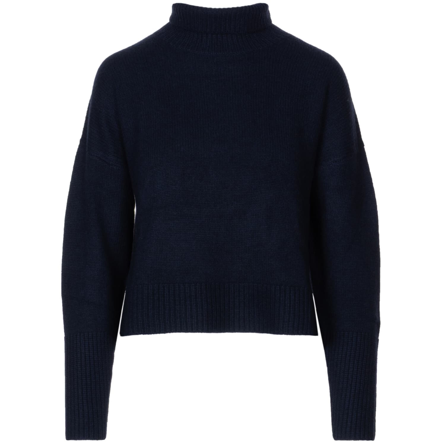 Turtle Neck Pullover Boxy Cut