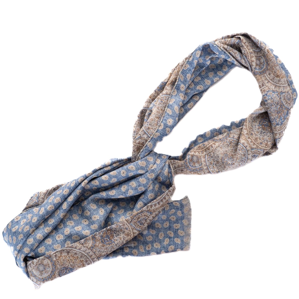 Silk Scarf Lightblue