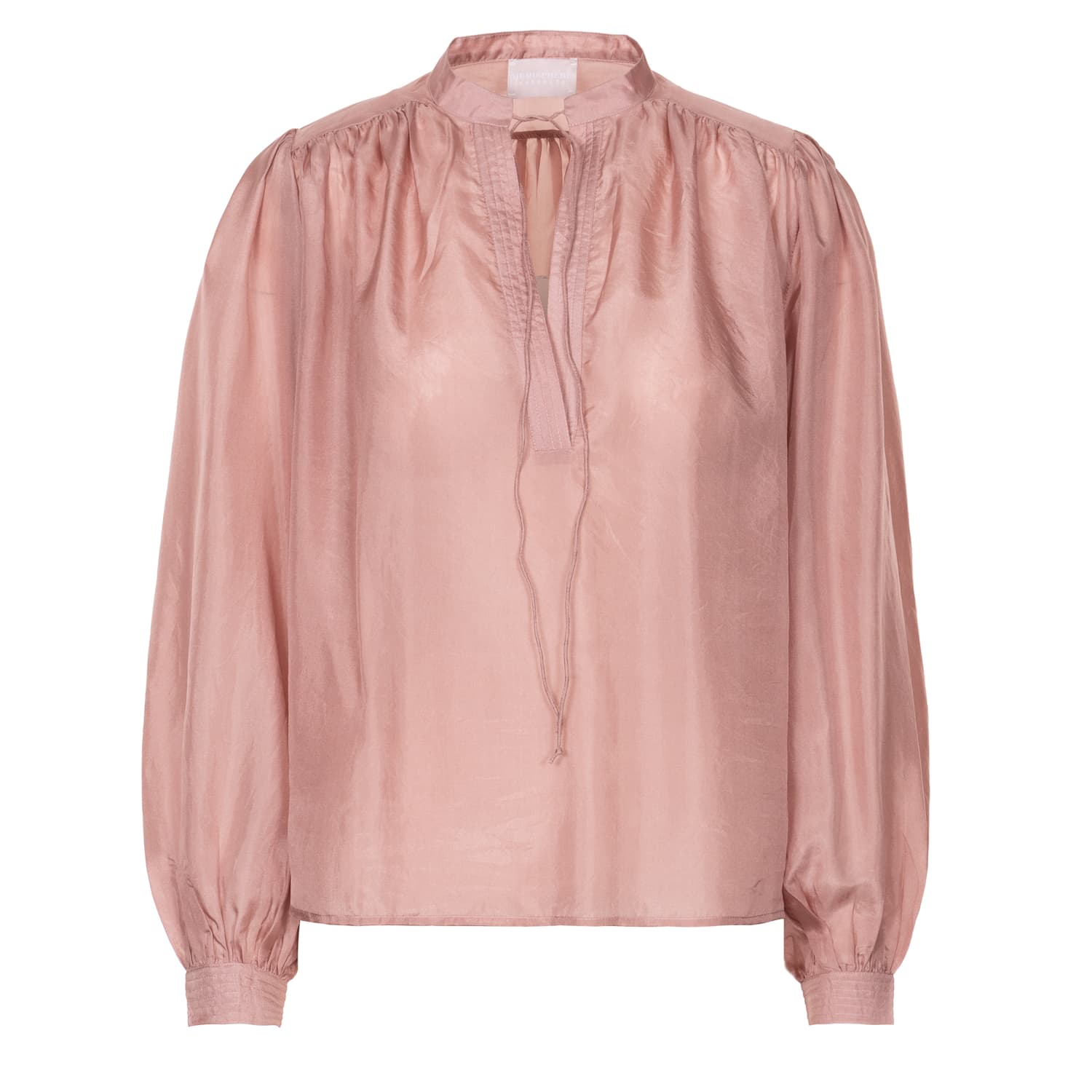 Silk Blouse Fioren Dusty Rose