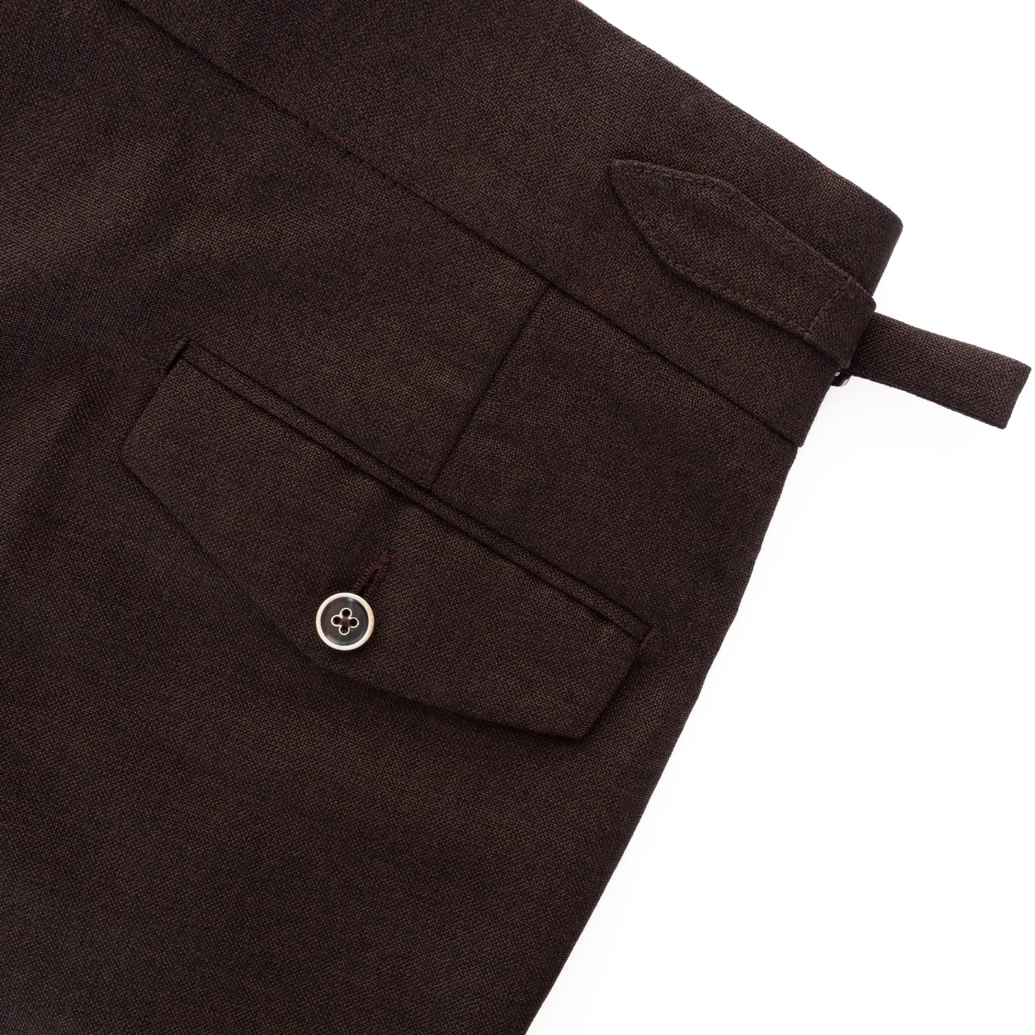 Virgin Wool Suit Brown